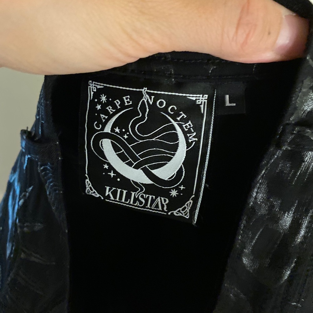 Killstar Temple High Waist Trousers - Picture 3 of 4
